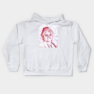 Ida B Wells Portrait | Ida B Wells Line Art Kids Hoodie